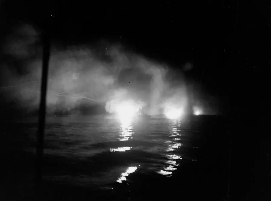 The Battle of Kula Gulf card