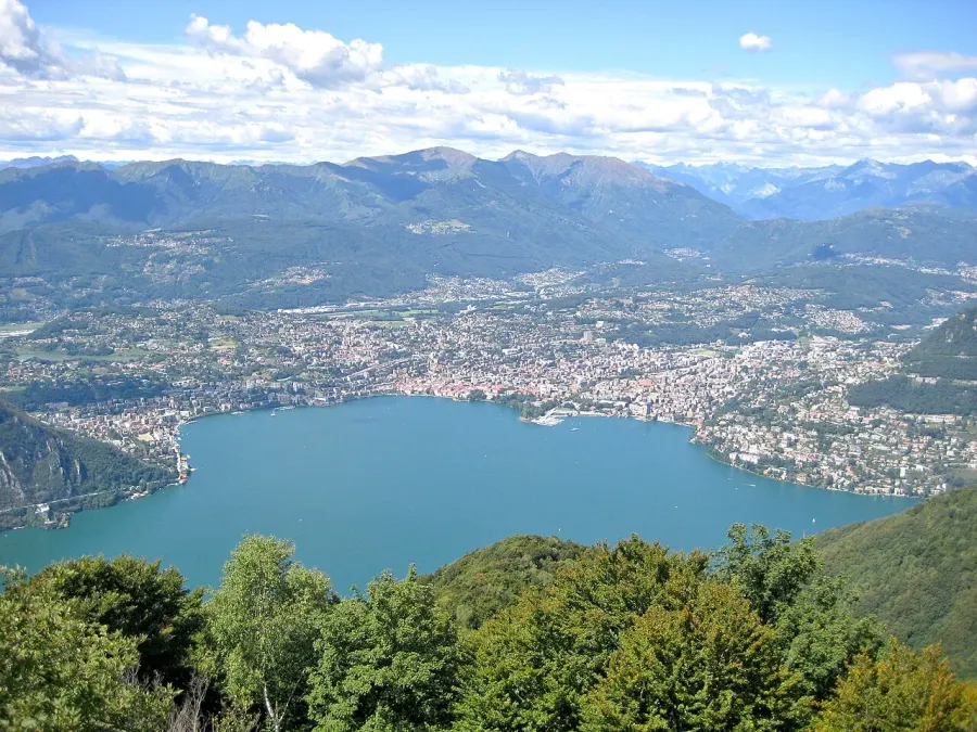 La carte Lugano