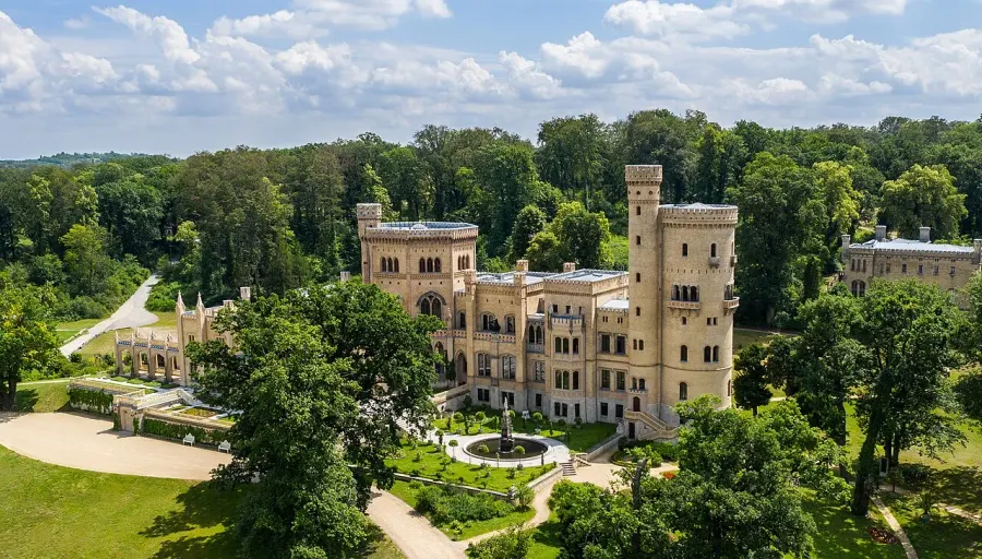 La carte Château de Babelsberg