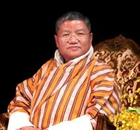 La carte Kinzang Dorji
