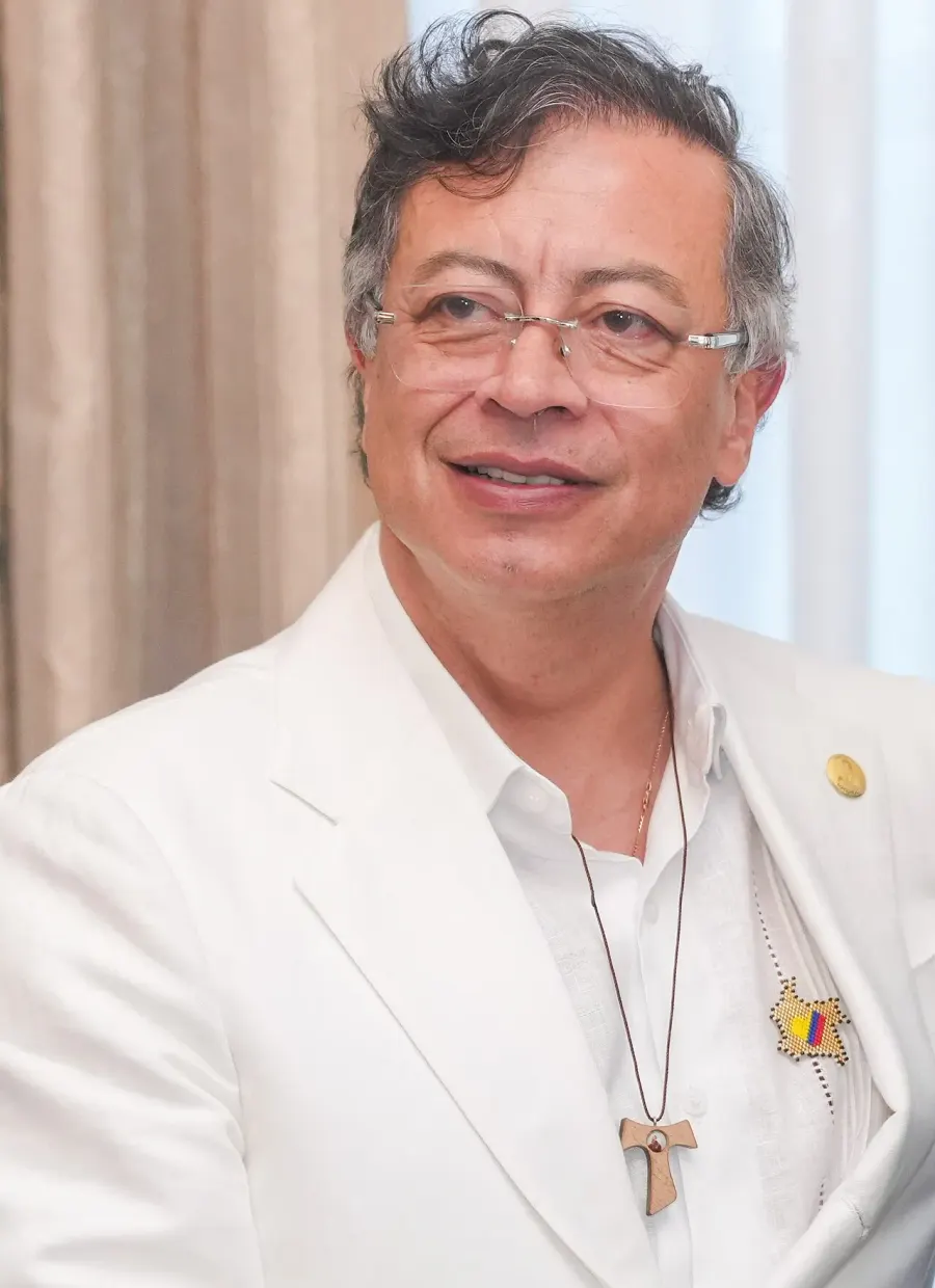 La carte Gustavo Petro
