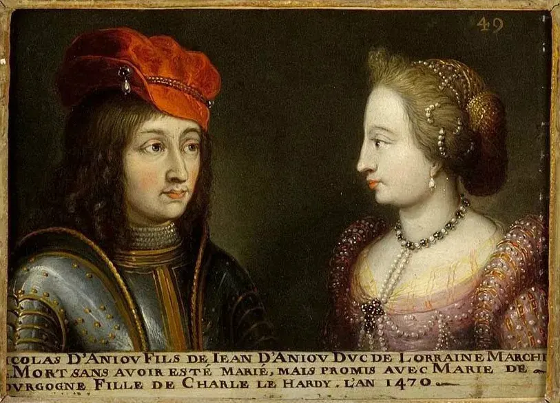 La carte Nicolas de Lorraine