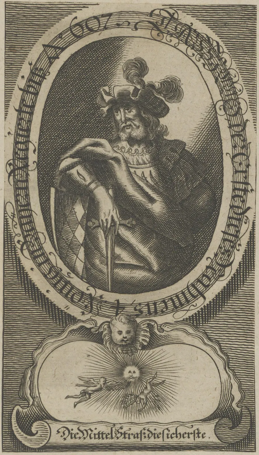 La carte Tassilon Ier