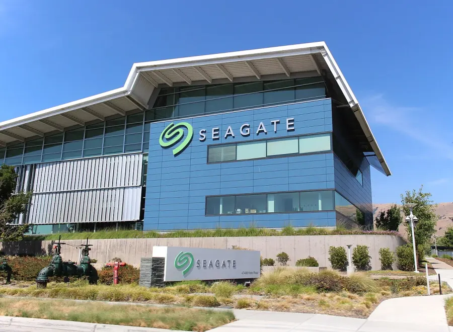 The Seagate Technology card