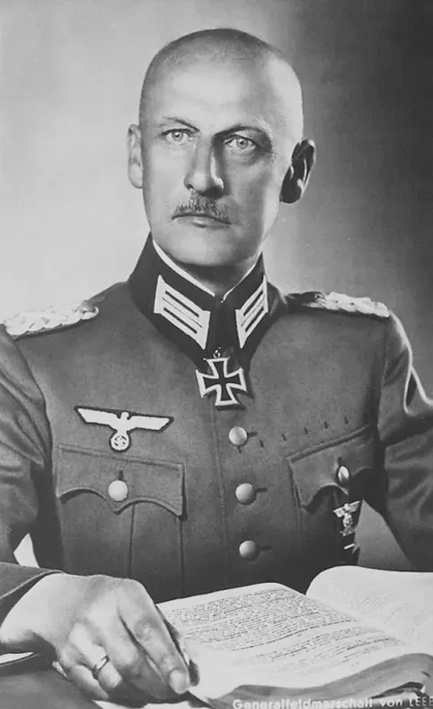 The Wilhelm Ritter von Leeb card