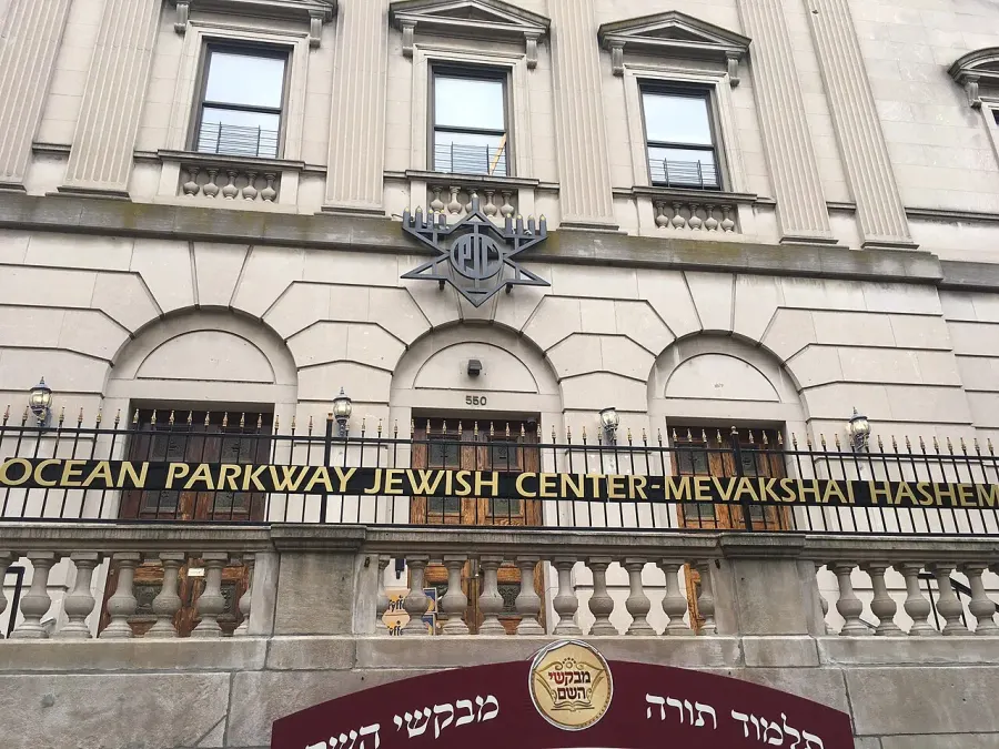 La carte Ocean Parkway Jewish Center