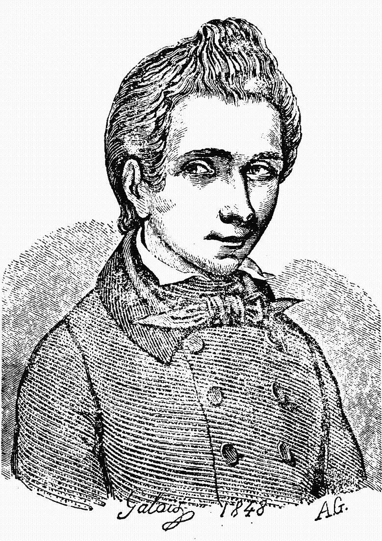 The Évariste Galois card