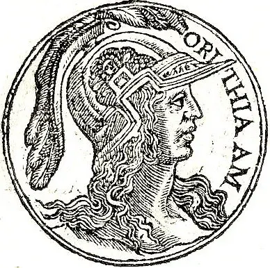 La carte Orithye