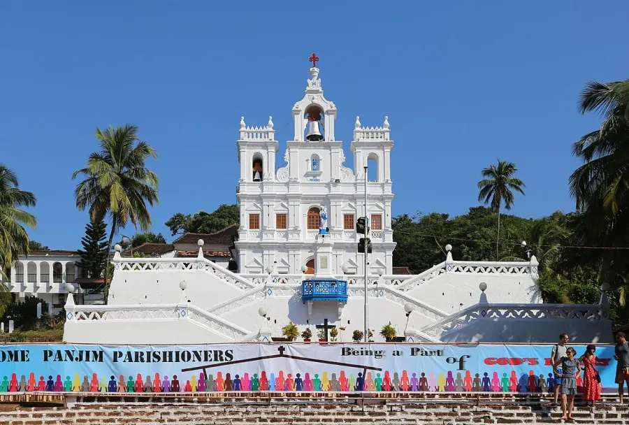 La carte Église Notre-Dame-de-l'Immaculée-Conception de Panaji