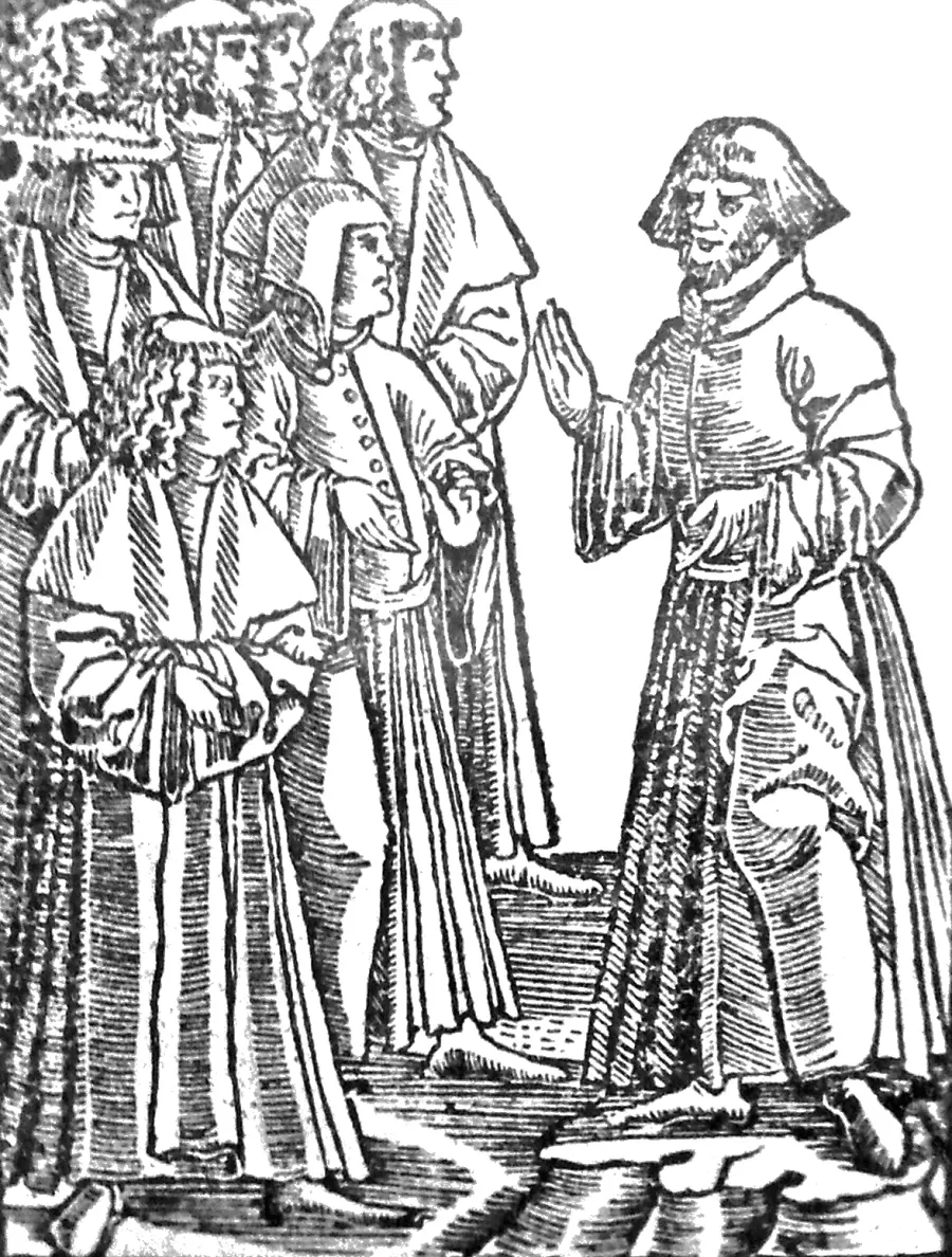 The Petr Chelčický card