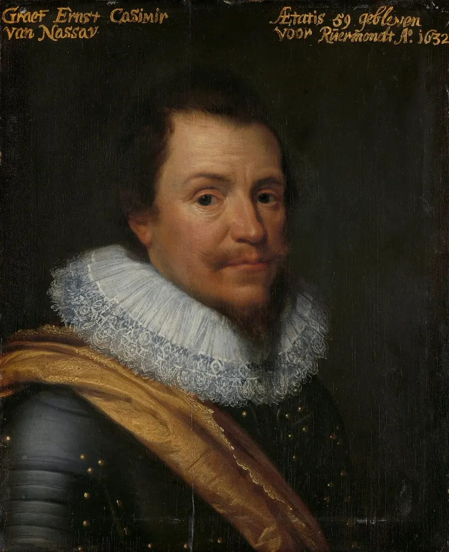 La carte Ernest-Casimir de Nassau-Dietz