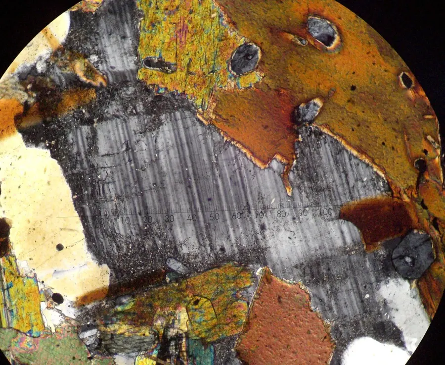 La carte Plagioclase