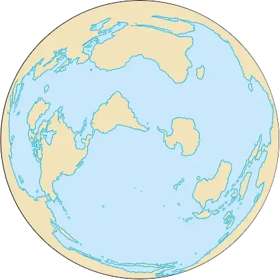 La carte Océan mondial