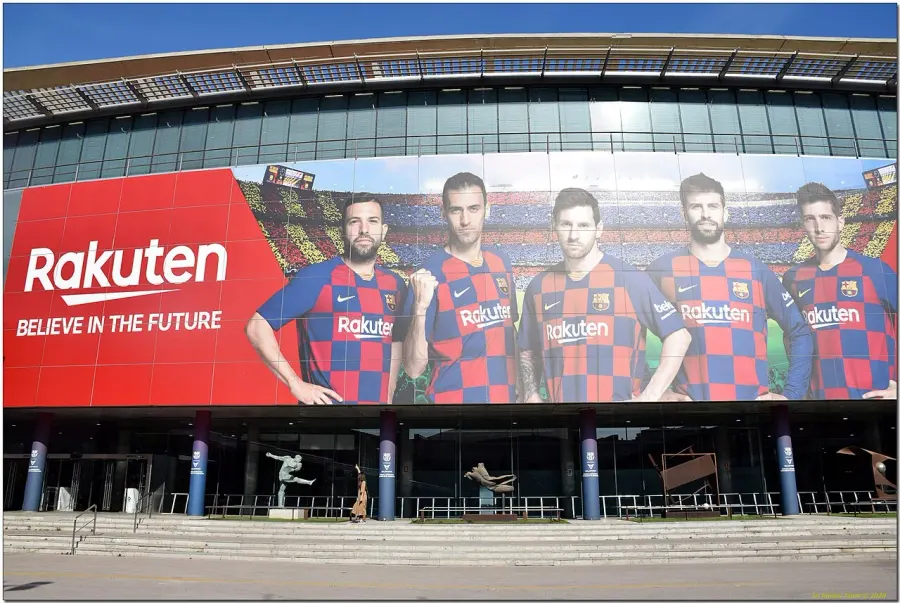 La carte FC Barcelone
