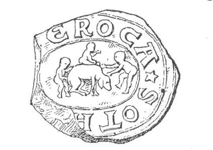 The Othon de la Roche card