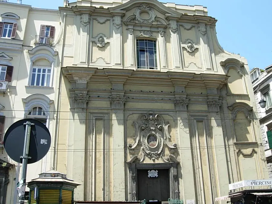 La carte Église Santa Maria di Caravaggio