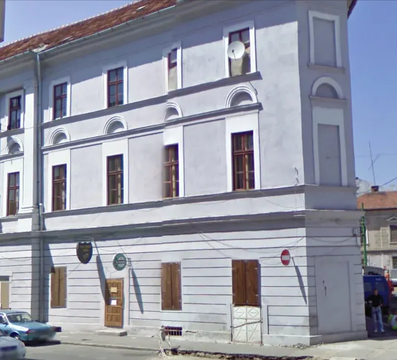La carte Synagogue néologue d'Arad