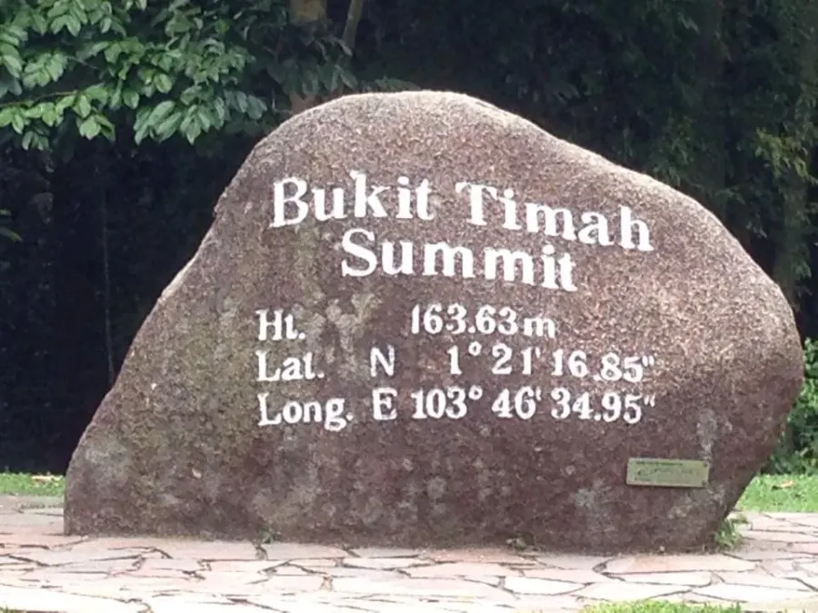 La carte Bukit Timah