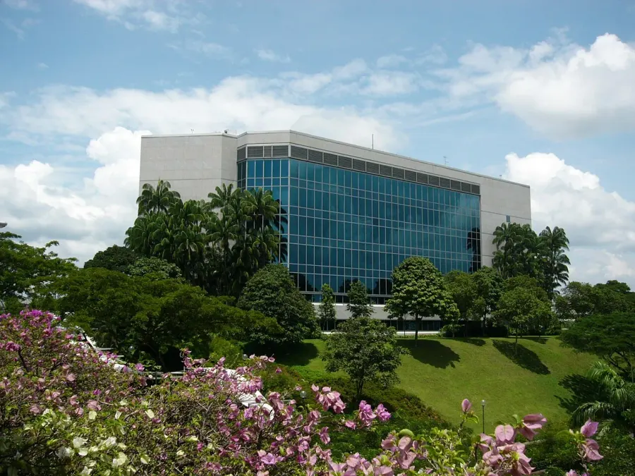 La carte Université de technologie de Nanyang