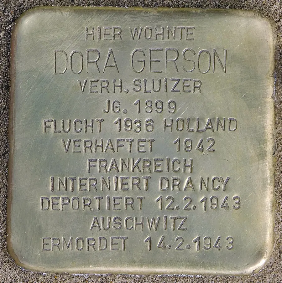 The Dora Gerson card