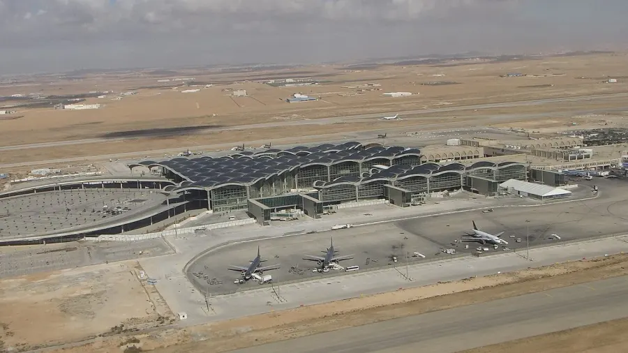 The Queen Alia International Airport card