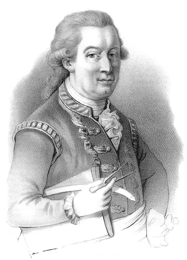 La carte Frédéric Henry de Chapman