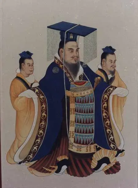 La carte Han Wudi