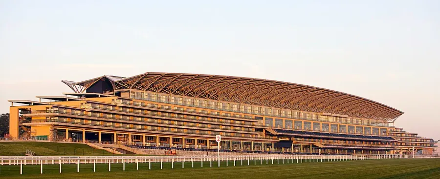 The Ascot Racecourse card