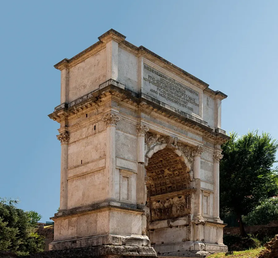 The Arch of Titus card