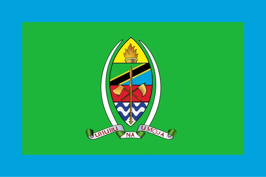 La carte Président de la république unie de Tanzanie