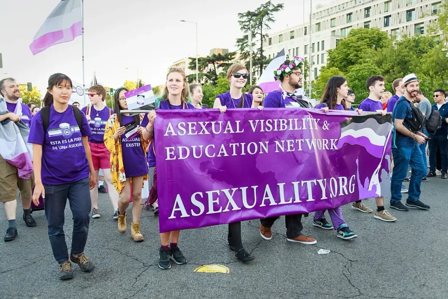 La carte Asexualité