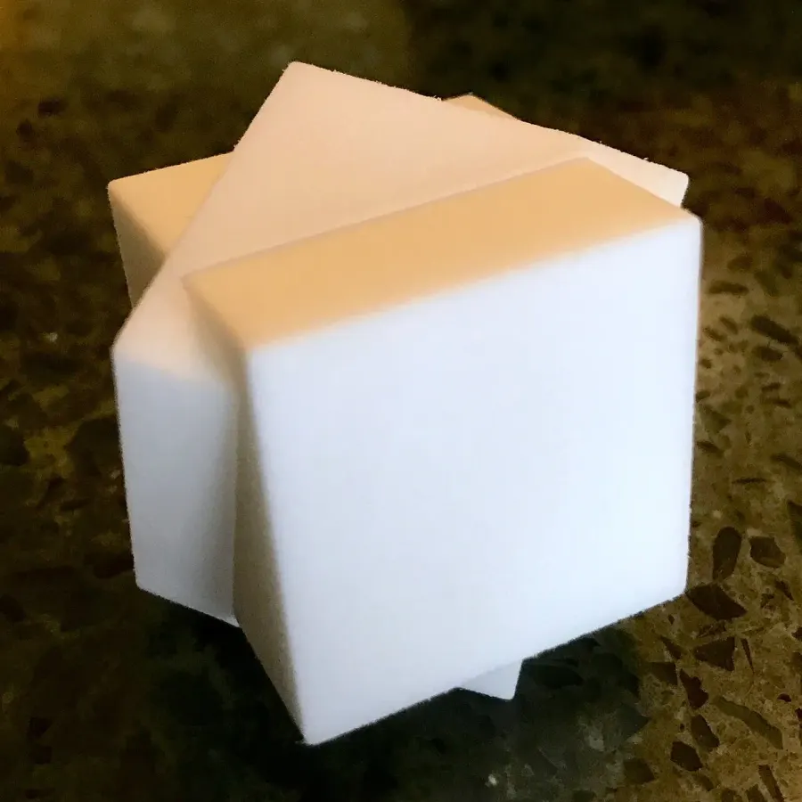 The Prince Rupert's cube card