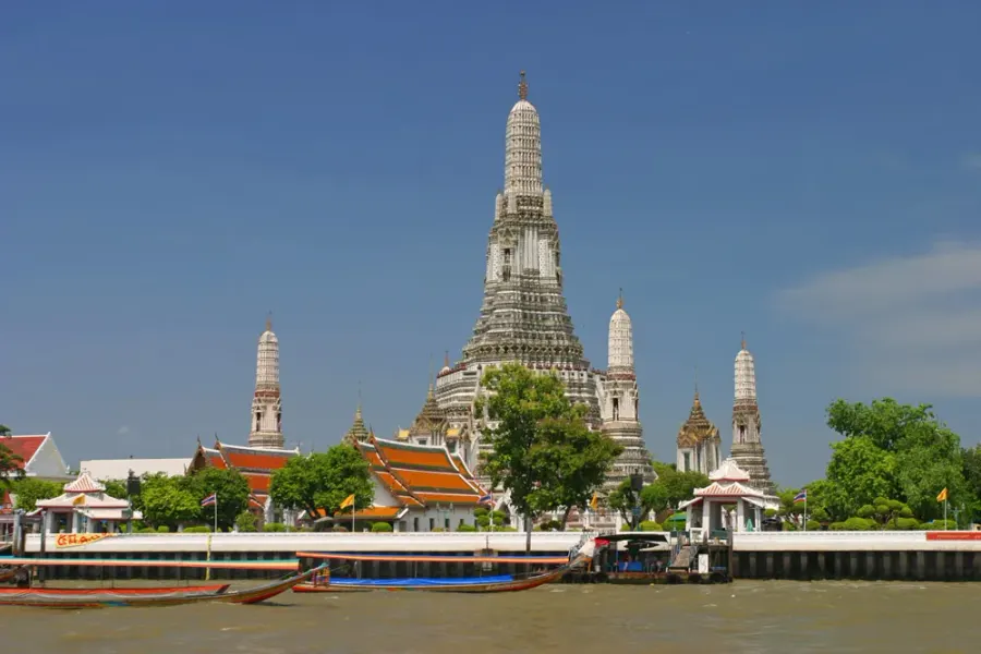 La carte Wat Arun