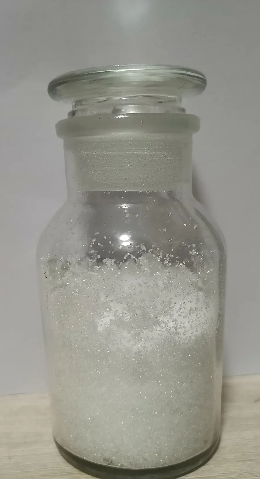 The Potassium sodium tartrate card