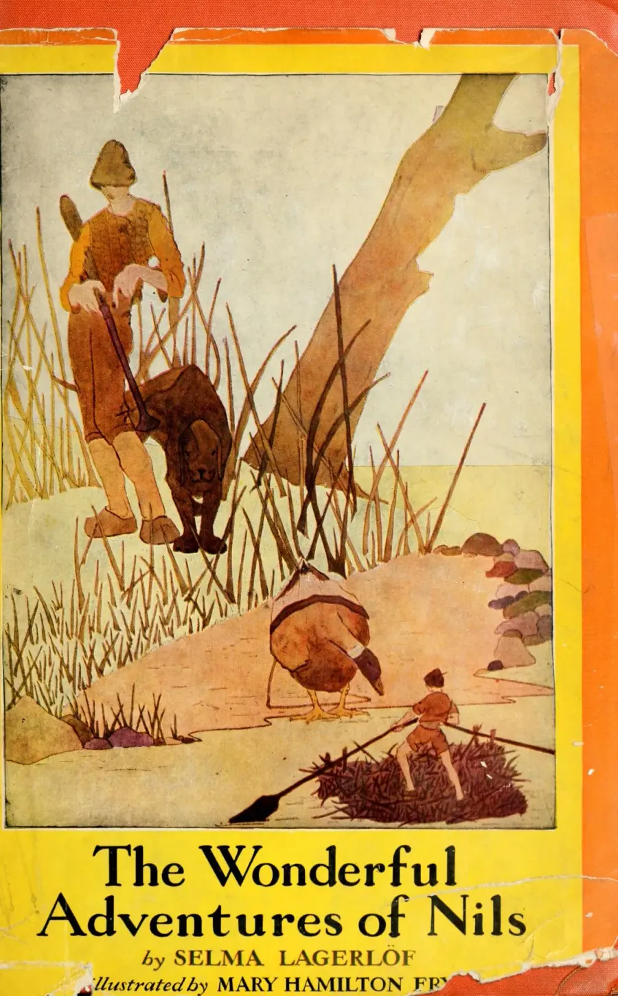 La carte Le Merveilleux Voyage de Nils Holgersson à travers la Suède
