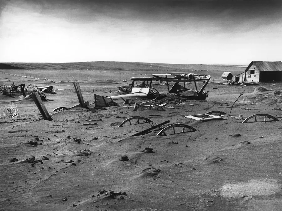 The Dust Bowl card
