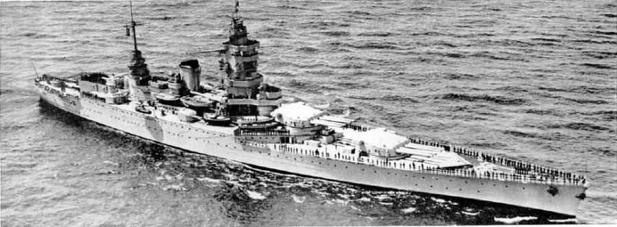 La carte Classe Dunkerque