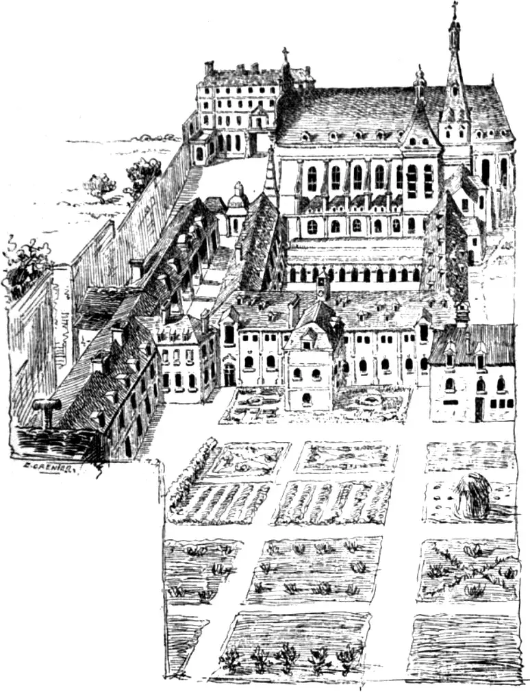 La carte Couvent des Feuillants