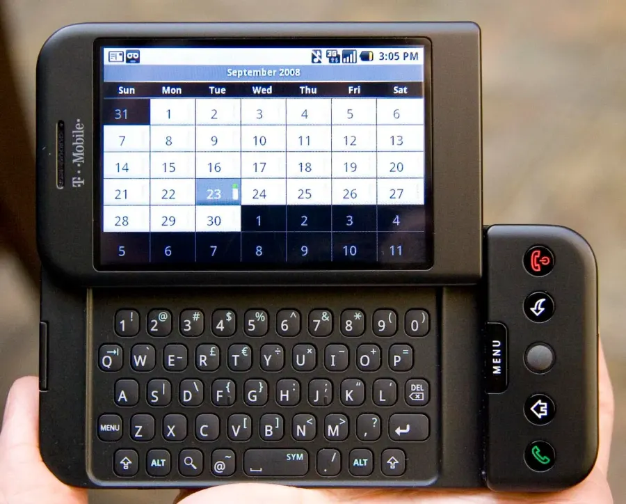 La carte HTC G1