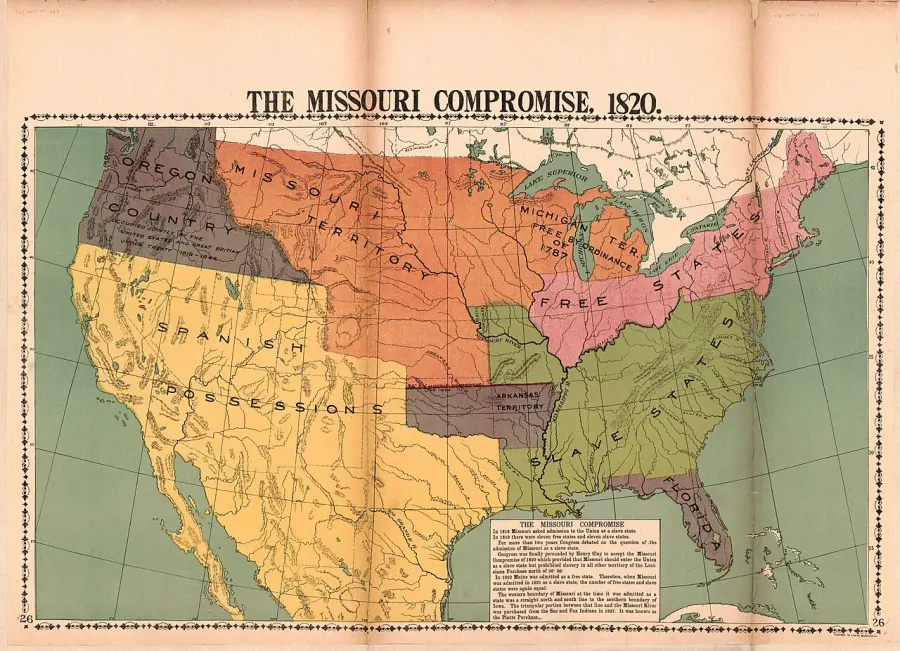 La carte Compromis du Missouri
