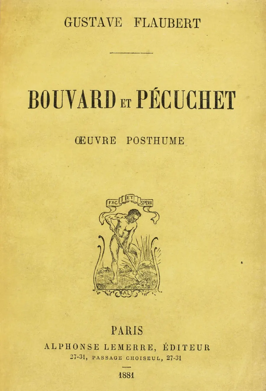 La carte Bouvard et Pécuchet