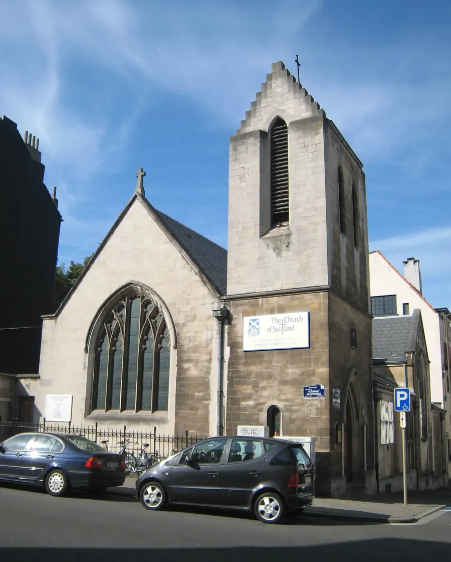 La carte St. Andrew's Church