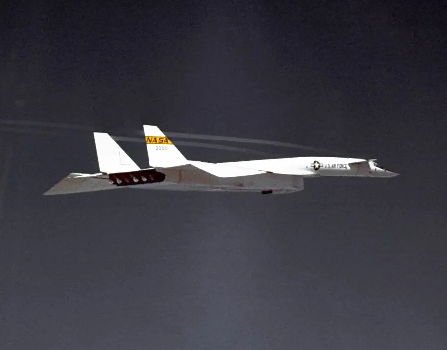 La carte North American XB-70 Valkyrie