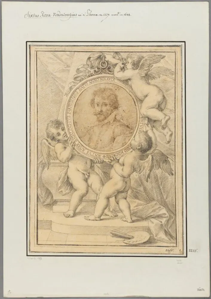 The Sisto Badalocchio card
