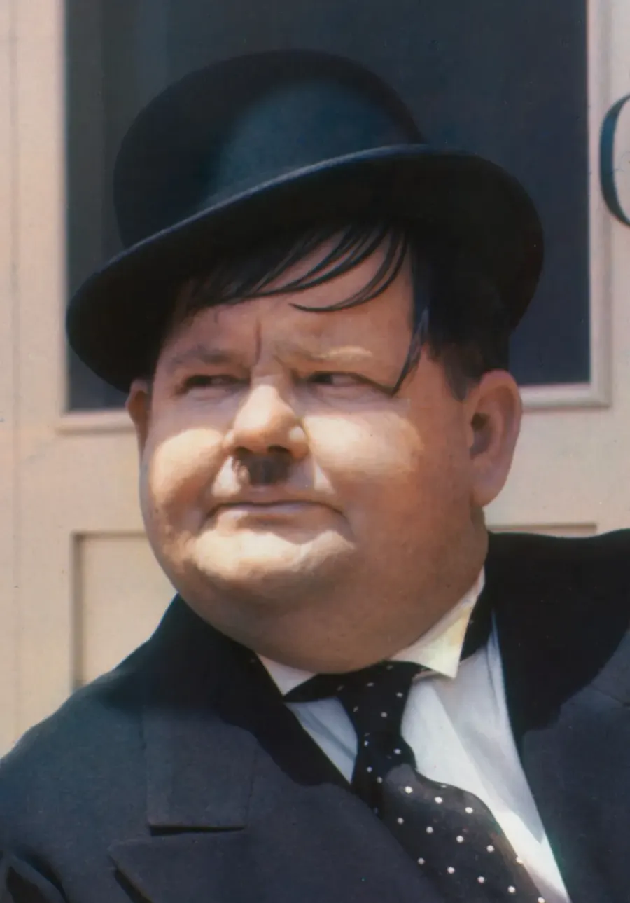 La carte Oliver Hardy