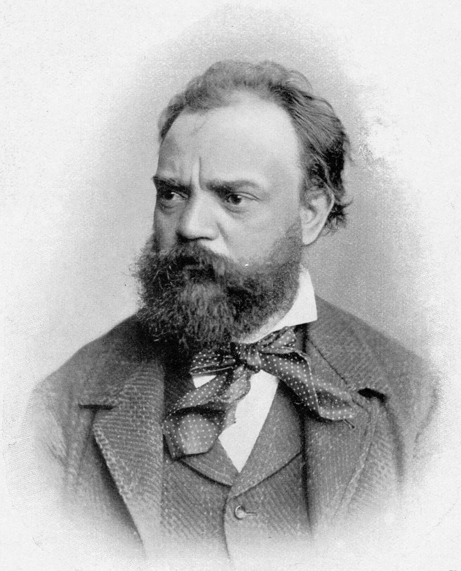 La carte Antonín Dvořák
