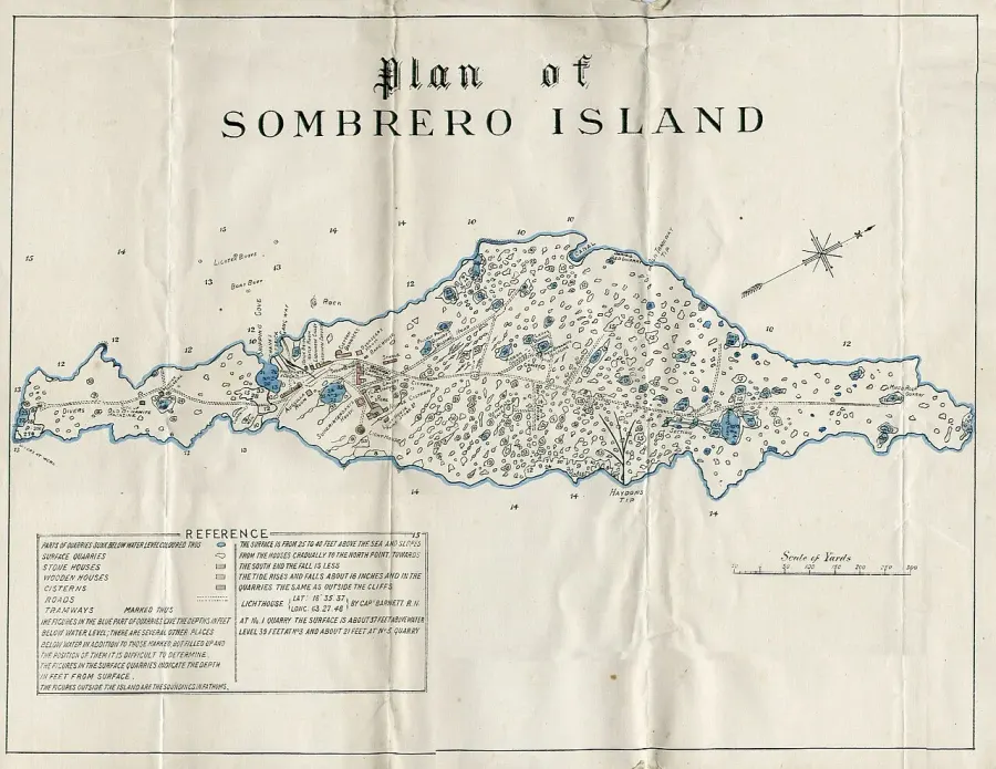 The Sombrero, Anguilla card