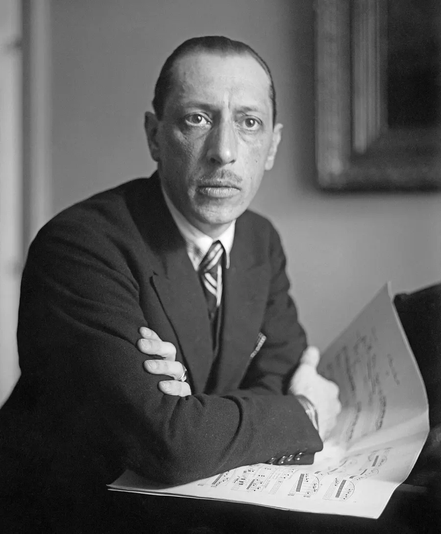 La carte Igor Stravinsky