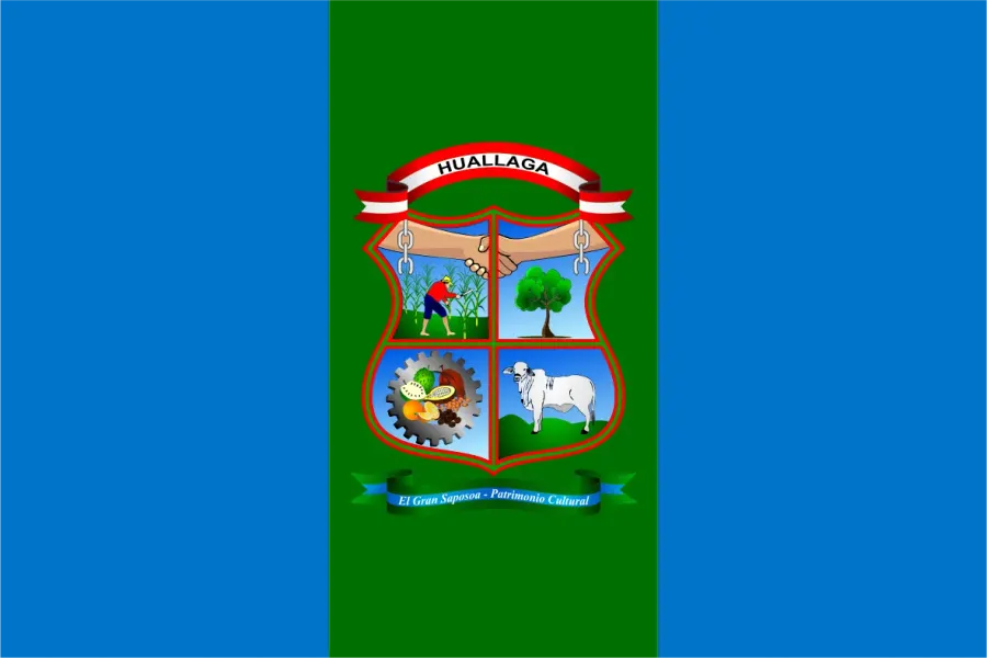 The Huallaga province card