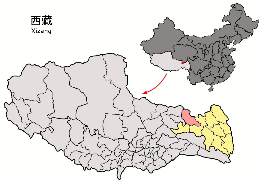 The Dêngqên County card